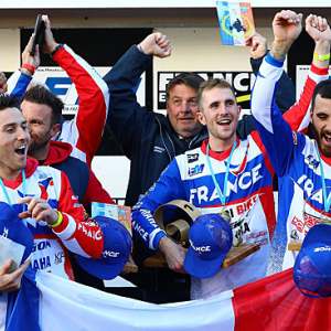 <b>Antoine Cheurlin, Yoann Gillouin et Adrian Mangieu (photo FFM)</b>