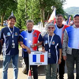 <b>Une petite partie de la délégation française (photo Commission Tourisme FFM)</b>